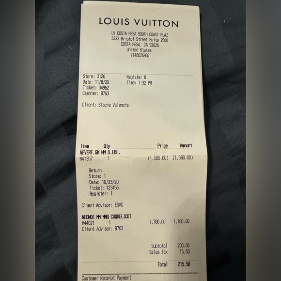 Louis Vuitton Neonoe MM Coquelicot EUC ❣️ - Picture 9 of 9